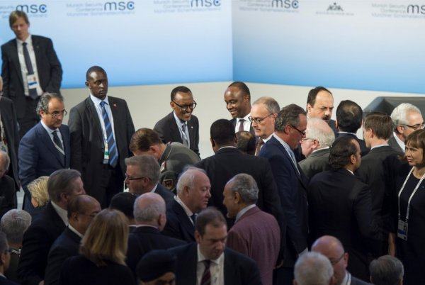 Kagame en Allemagne participe à une conférence sur la sécurité