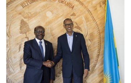 Le dirigeant de la Conférence des NU pour Commerce et Développement reçu par Kagame