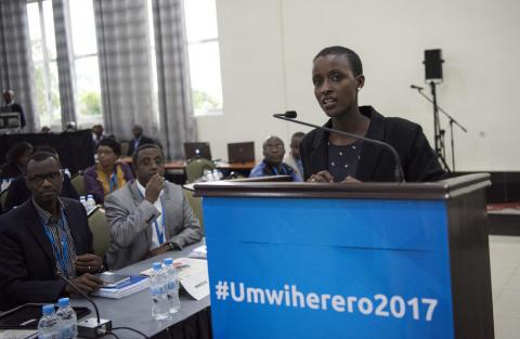 Rwanda : Nelly Mukazayire, un fardeau en héritage