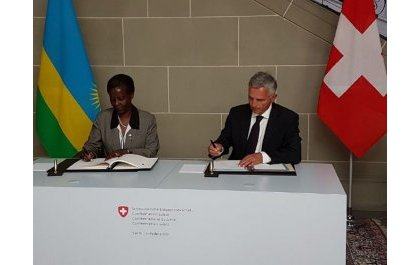 Le Rwanda et la Suisse signent un accord bilatéral relatif aux services aériens