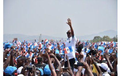 Live: Umunsi wa mbere w’Ibikorwa byo kwiyamamaza bya Perezida Kagame (Amafoto)