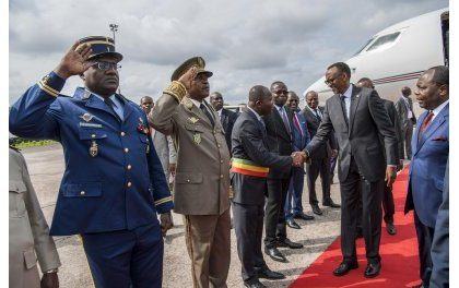 Perezida Kagame i Brazzaville mu nama ya ICGLR (Amafoto na Video)