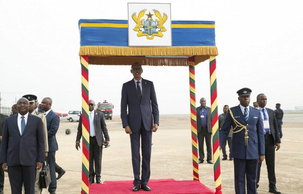 Perezida Kagame yitabiriye inama ku ishyirwa mu bikorwa rya SDGs muri Ghana (Amafoto)