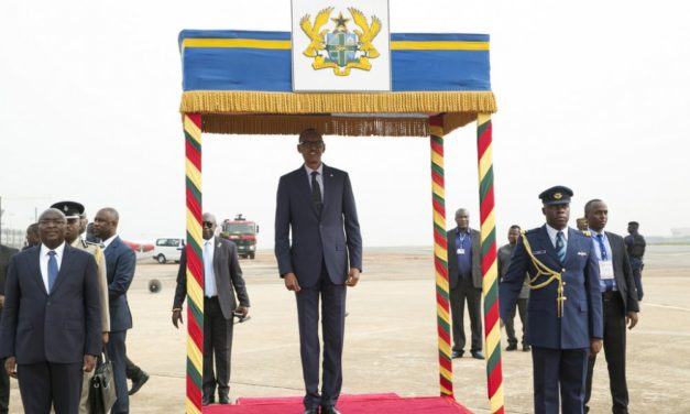 Perezida Kagame yitabiriye inama ku ishyirwa mu bikorwa rya SDGs muri Ghana (Amafoto)