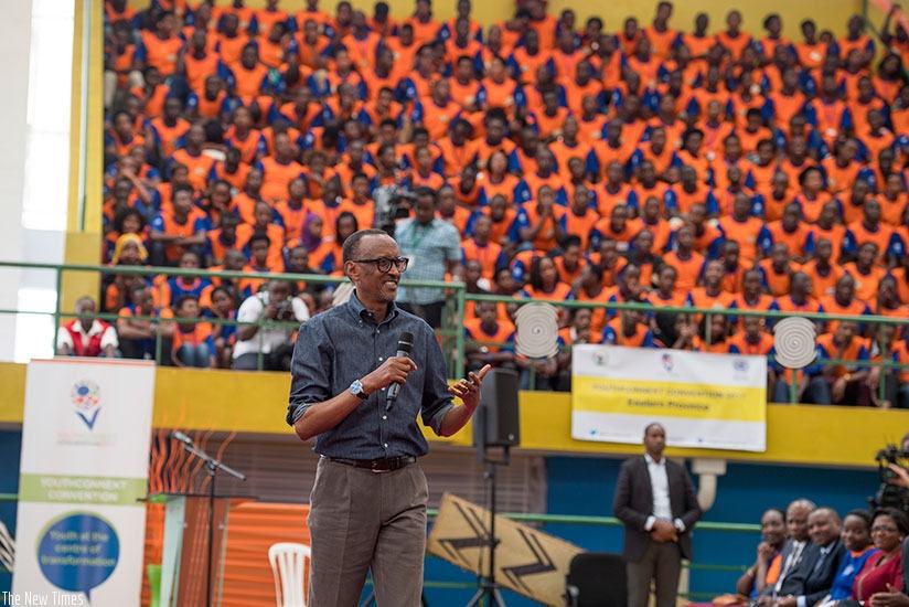 Le Président Paul Kagame a fait un discours «percutant» lors de la convention « YoungConnekt 2017 »