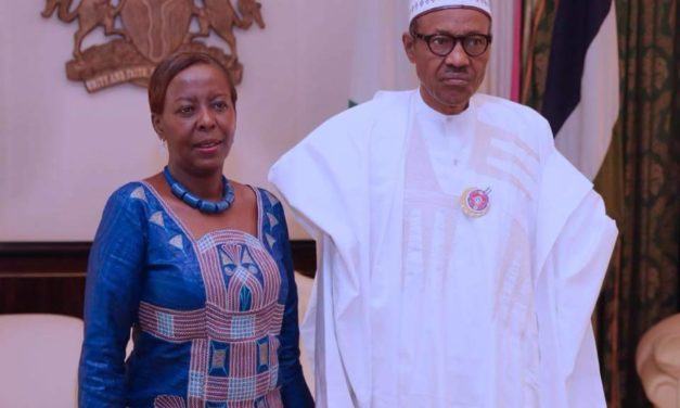 Diplomatie tout azimut : Mushikiwabo chez Buhari le président nigérian