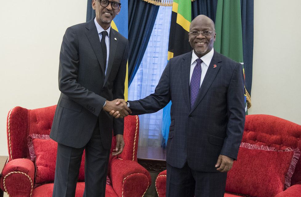 Kagame et Magufuli pour une construction urgente du Chemin de Fer Isaka-Kigali