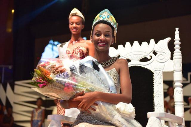 Liliane Iradukunda couronnée « Miss Rwanda 2018 ».