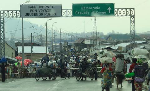 Plus de 40 mille personnes traversent par jour la frontière entre la RD Congo et le Rwanda