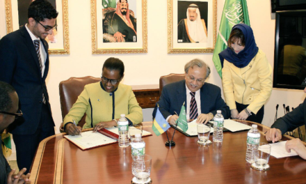 Le Rwanda et l’Arabie Saoudite établissent des relations diplomatiques.
