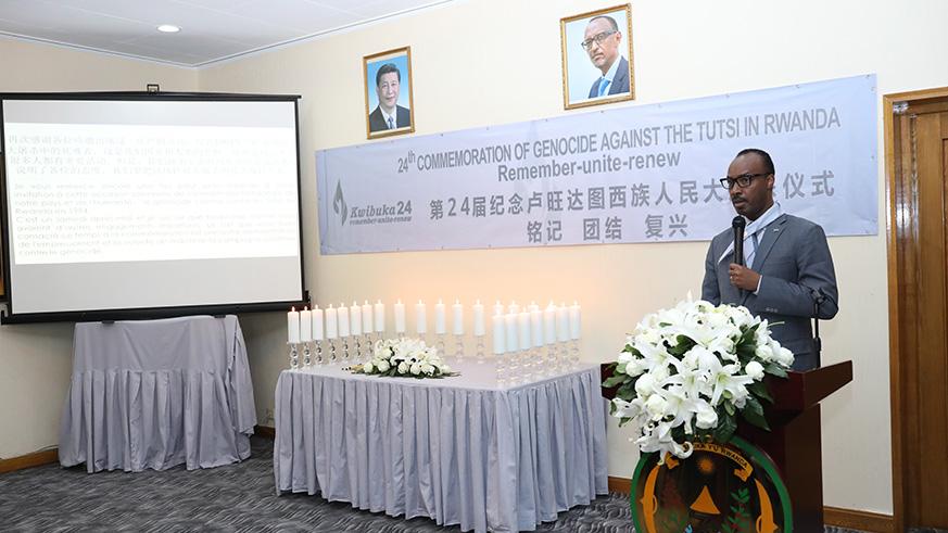 Kwibuka24: Les Ambassadeurs en poste en Chine, saluent la résilience et la qualité du leadership rwandais