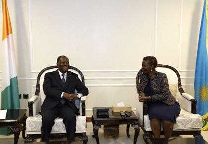 KIGALI : Président Alassane Ouattara Est Arrivé à Kigali pour une Visite d’Amitié et de Travail