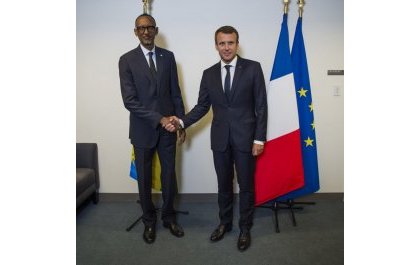 Kagame rencontre Macron a Paris : un dégel franco-rwandais ou manoeuvre dilatoire ?