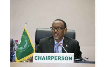 Addis-Ababa: Perezida Kagame yayoboye inama y’abagize nyobozi ya AU