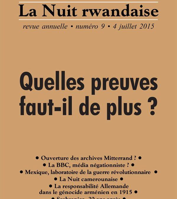 Livre: Quelles preuves faut-il de plus ?