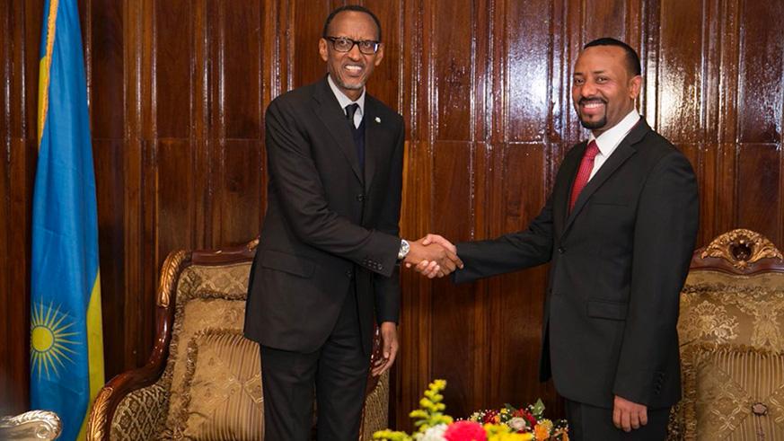 Le Président Kagame en Ethiopie pour une visite d’Etat.