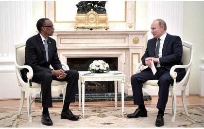 Perezida Kagame na Putin bagaragaje inyota yo kongera umubano w’u Rwanda n’u Burusiya