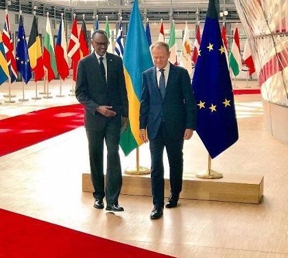 BRUXELLES : Visite du Président Kagame dans le Cadre de la Diplomatie Régionale et pour Partager les Expériences du Développement à la Rwandaise