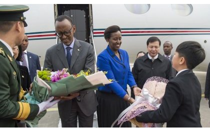 Perezida Kagame na Madamu baragirira uruzinduko rw’iminsi ibiri mu Buyapani