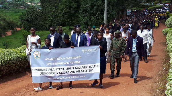 Province du Nord: commémoration des étudiants, enseignants victimes du génocide