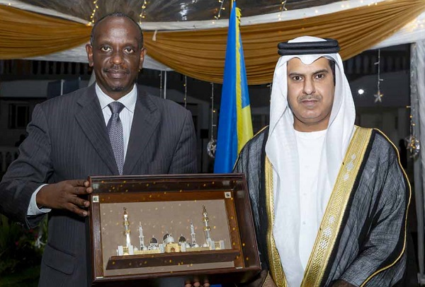«Les Emirats Arabes Unis et le Rwanda partagent les valeurs de tolérance et de paix» -Ambassadeur Hazza AlQahtani