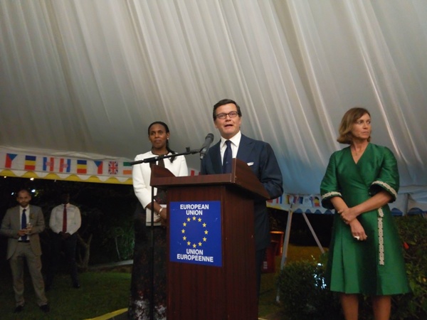 «L’Union Européenne et le Rwanda collaborent pour impliquer le Secteur Privé à créer des emplois» -Amb. Nicola Bellomo