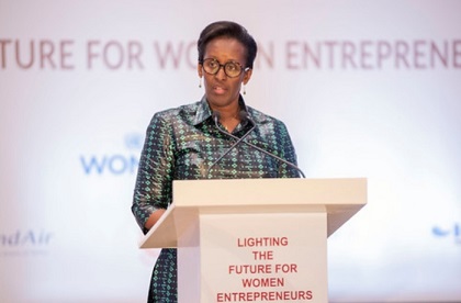 RWANDA :  Soutien de la Première Dame Jeannette Kagame aux Femmes d’Affaires