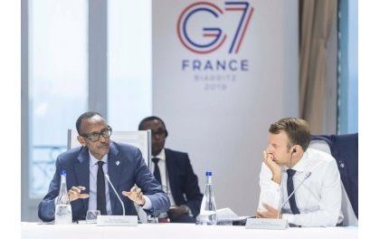 Perezida Kagame yashimye uko umugabane wa Afurika wahawe umwanya mu nama ya G7