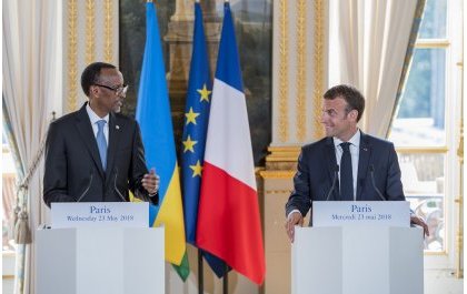 Iby’ingenzi mu nama  ya G7 Perezida Kagame yatumiwemo akazaganiriramo  na Emmanuel Macron