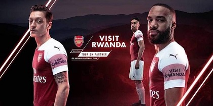 VISIT RWANDA : Le Deal Avec Arsenal Booste le Tourisme
