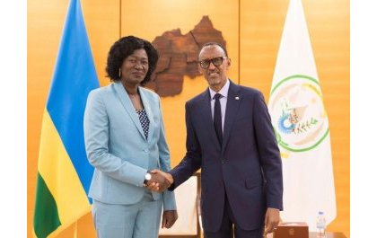 Diplomatie tous azimuts : Kagame reçoit la ministre Awut Deng Acuil du Soudan du Sud
