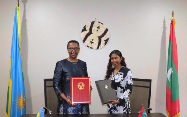 Le Rwanda et les Maldives établissent des relations diplomatiques