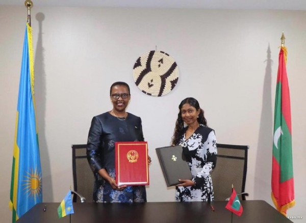 Le Rwanda et les Maldives établissent des relations diplomatiques