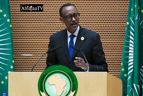 Rwanda/ Paul Kagamé: ” Si notre pays est au rang  premier en Afrique, c’est parce que vous avez des fils et des filles du  Rwanda dans ce pays ”