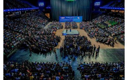 Kagame l’idole des jeunes ovationné au Youth Connect Afrika Kigali 2019 : Plus jamais de frontières
