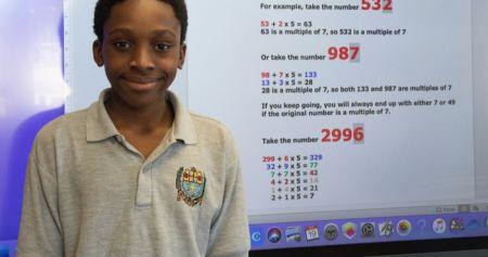 Un jeune nigérian de 12 ans découvre une nouvelle formule mathématique