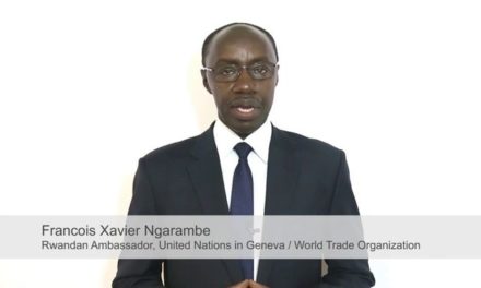 Rencontre avec Son Excellence Dr. François Xavier NGARAMBE