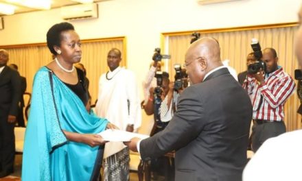 La nouvelle Ambassadrice du Rwanda au Ghana a présenté ses lettres de créance