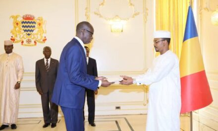 L’Ambassadeur du Rwanda présente ses lettres de créance au Tchad