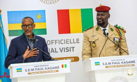 Le Président Kagame en Guinée pour une visite de travail