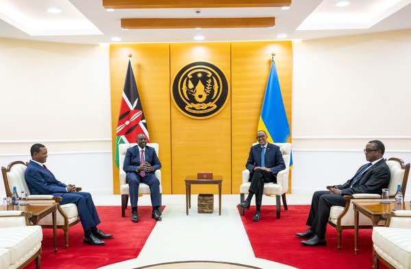 Le Président kenyan Ruto entame une visite de deux jours au Rwanda
