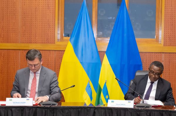L’Ukraine annonce l’ouverture de son ambassade au Rwanda