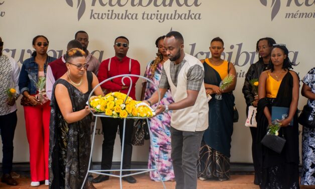 Abagize Diaspora Nyarwanda muri Australia basuye urwibutso rwa Jenoside rwa Kigali