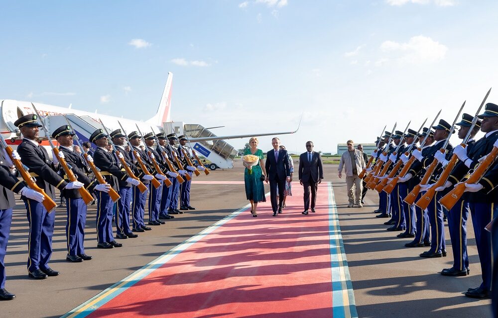Le Président polonais, Andrzej Duda, en visite officielle de trois jours au Rwanda