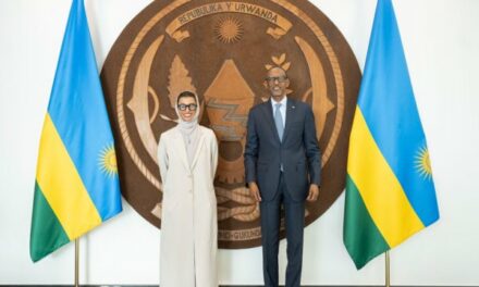 Perezida Kagame yakiriye Umunyamabanga wa Leta muri Minisiteri y’Ububanyi n’Amahanga ya UAE