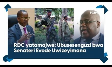 Senateri Evode Uwizeyimana yakubise ahababaza || Isesengura ku bibazo bya RDC