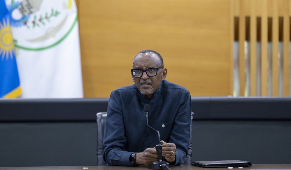 La paix ne se mendie pas” déclare le Président Kagame