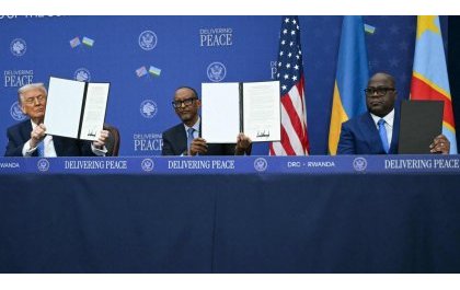 Rwanda-RDC : un accord de paix historique signé à Washington