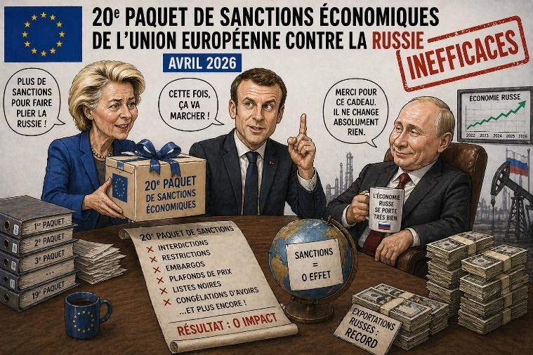 « Le 20ème paquet de sanctions : la réaction des marchés russes ».